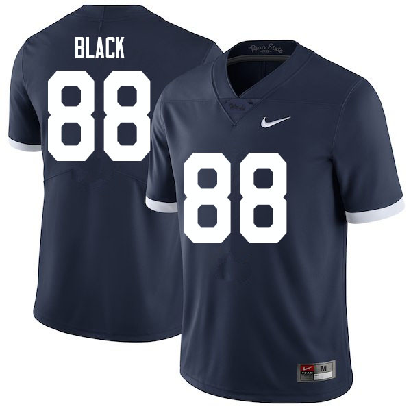 Men #88 Norval Black Penn State Nittany Lions College Football Jerseys Sale-Retro